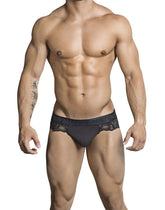 Candyman Lace Thong Underwear Black 99304 Size S